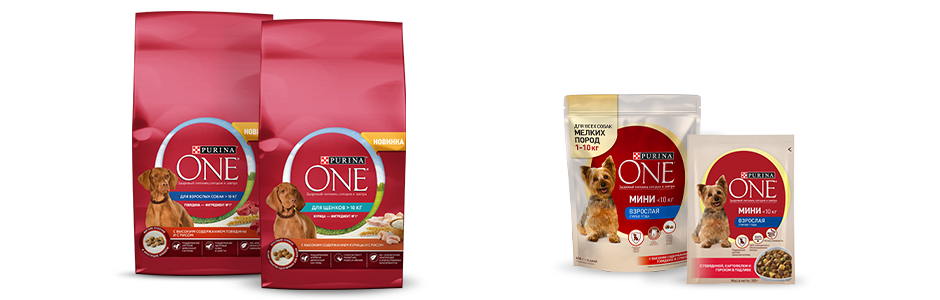 Корм для собак Purina ONE
