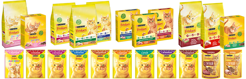 Корм для кошек Friskies